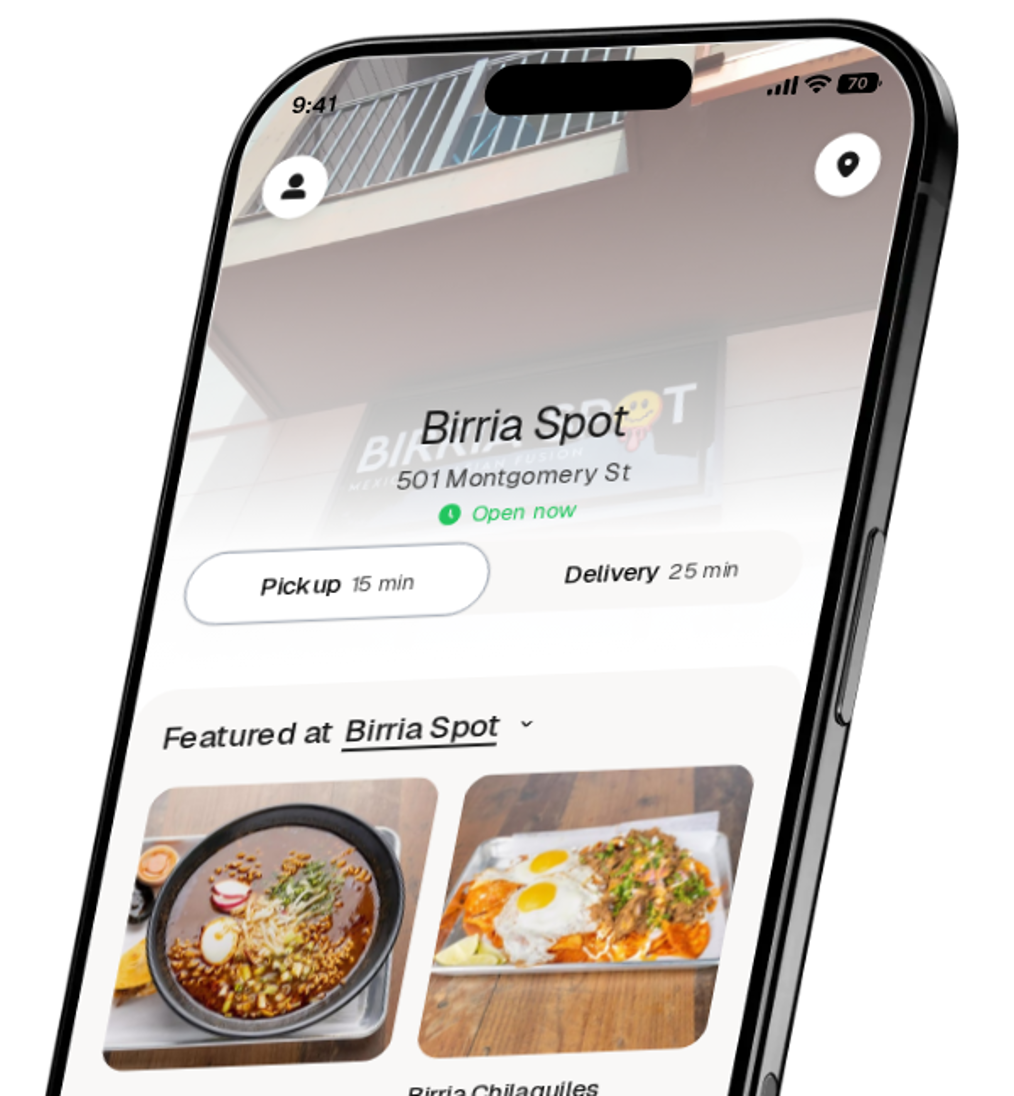Birria Spot app preview